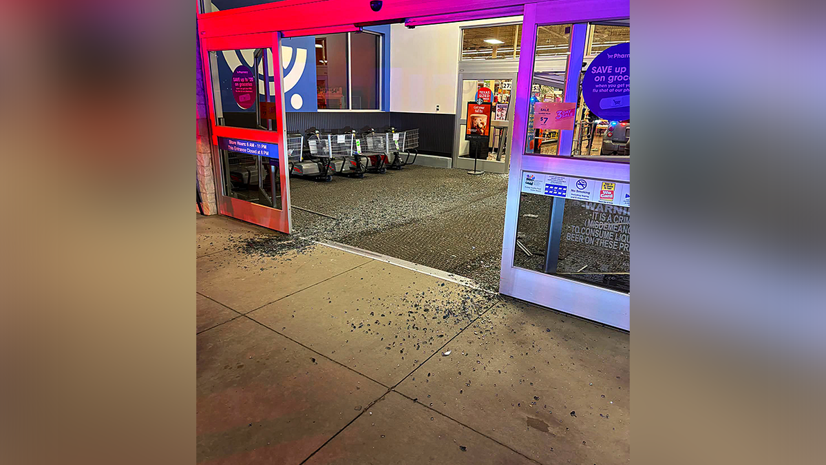 Kroger where Texas man crashed car into pharmacy because he needed a bathroom