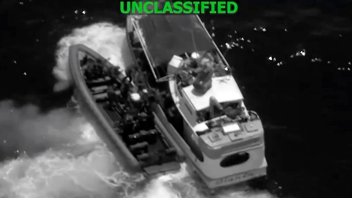 U.S. Marines and sailors from the USS San Antonio boarded and searched a vessel allegedly supporting the Los Choneros narco-terrorist organization