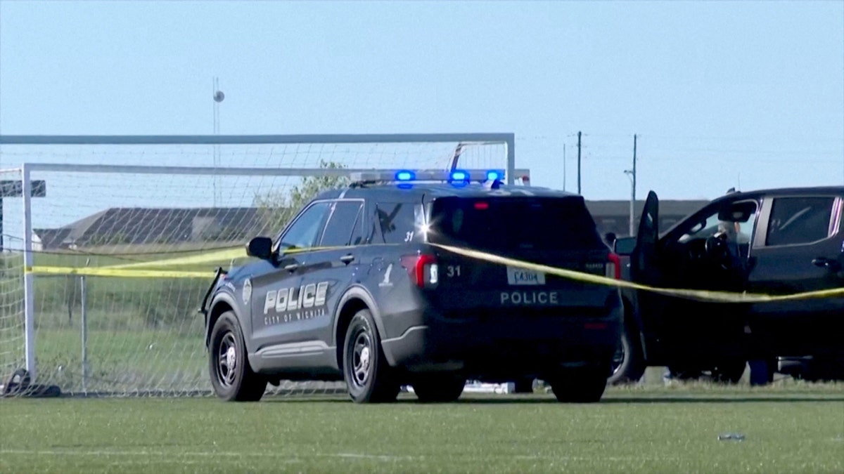 Two people, including a 6-year-old boy, were killed after a pickup truck drove through a youth soccer game at the Striker Sports Complex in Wichita, Kansas, on Saturday, Oct. 17, 2026.
