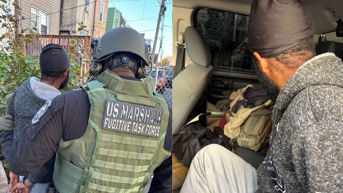 U.S. Marshals arrest Destino Jean Louis.