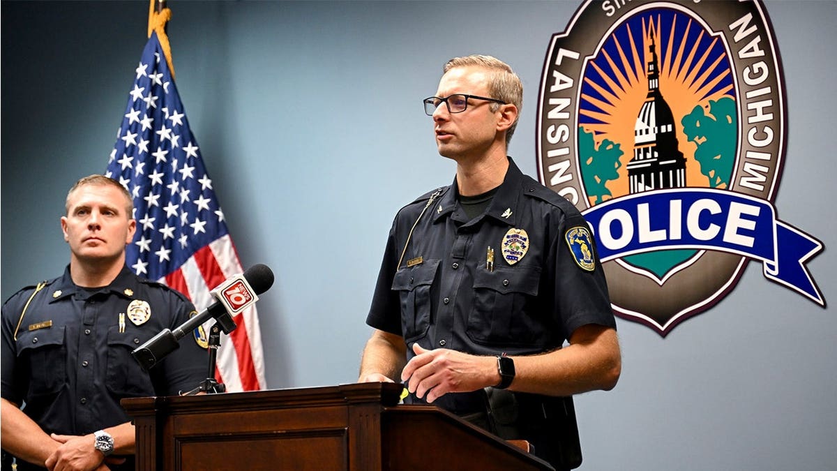 Lansing Police Chief Rob Backus