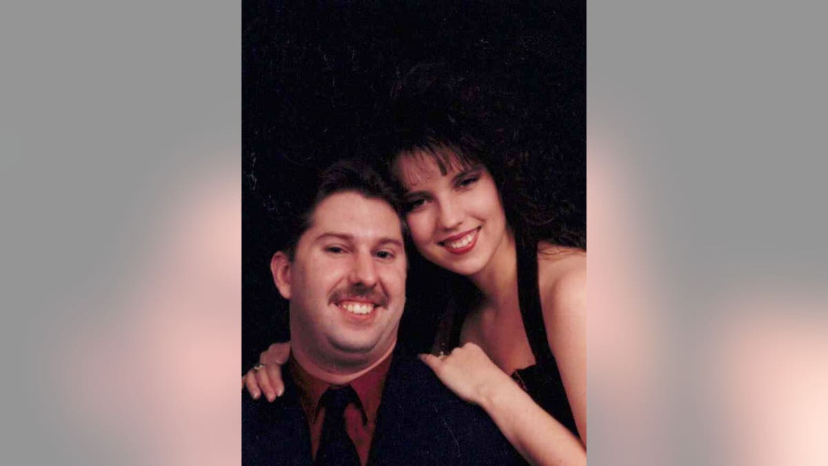 Richard Evonitz and Bonnie Lou Gower posing for a portrait in the 1990s.