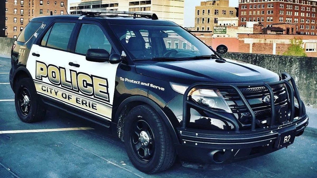 Erie police car