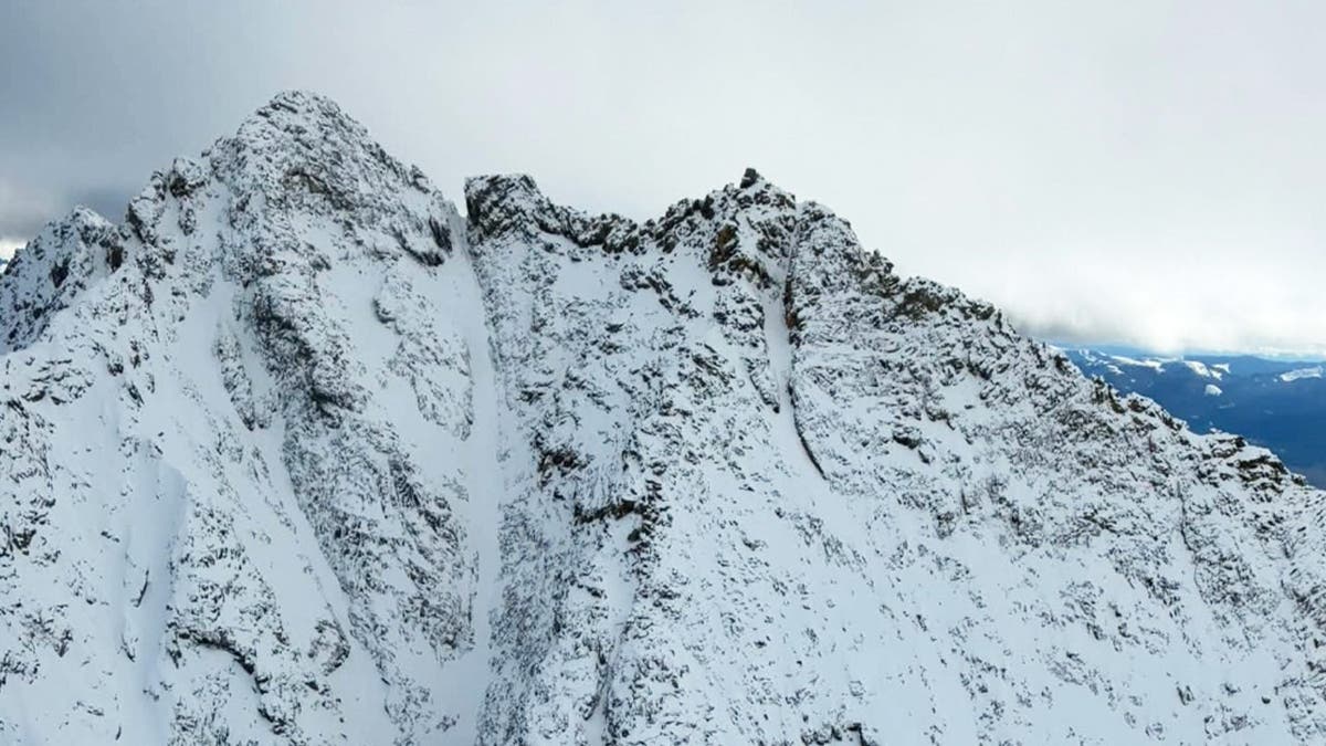 image shows Ice Mountain