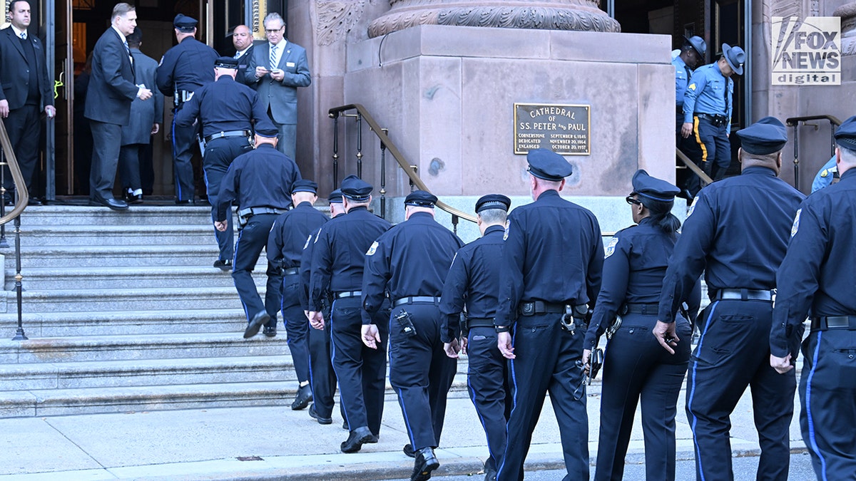 Funeral for Philadelphia cop who was killed in an ambush