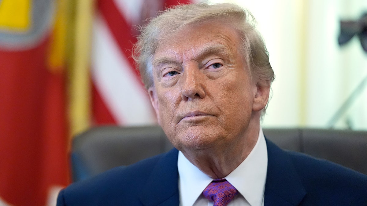 President Donald Trump at White House