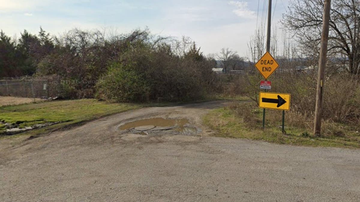 image shows dirt road
